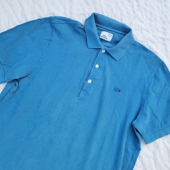 Lacoste Blue Classic Polo - Picture 4 of 4